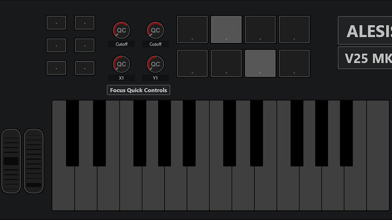 Free Cubase MIDI Remote Script: Alesis V25 MKII Quick Controls and Drum Pads (Vishnu Prasad)
