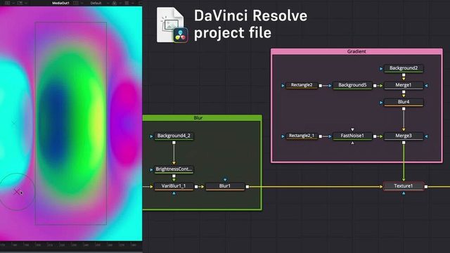 Free DaVinci Resolve 20 Fusion Project: Gradient Wormhole (.drp)