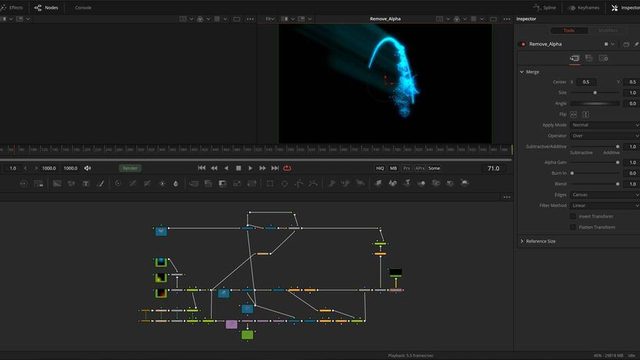 Free DaVinci Resolve Fusion Logo Animation Scene (Noah Hähnel)