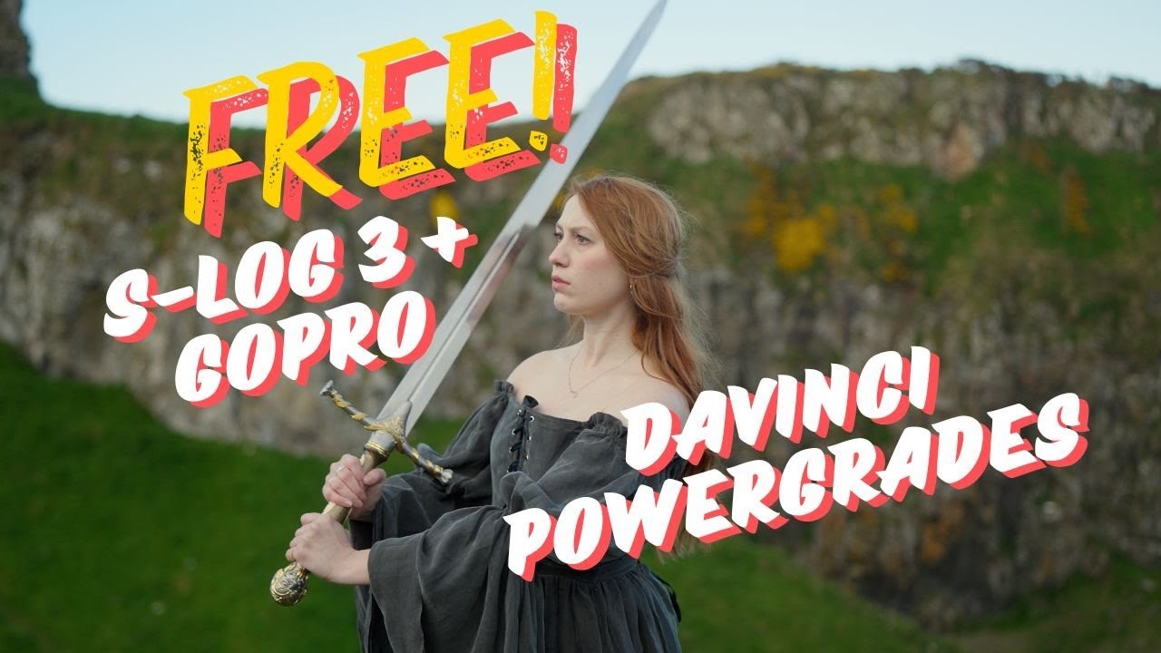 Free DaVinci Resolve 18 PowerGrade: S-Log3 and GoPro FPV Grades with Clips (Samuel French)