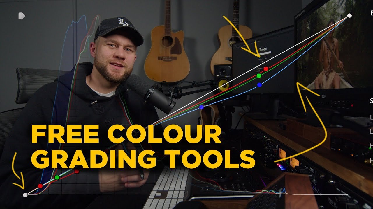 Free DaVinci Resolve PowerGrade: Custom Contrast Curves and Clip Node Tree for DWG (Joshua Kirk)
