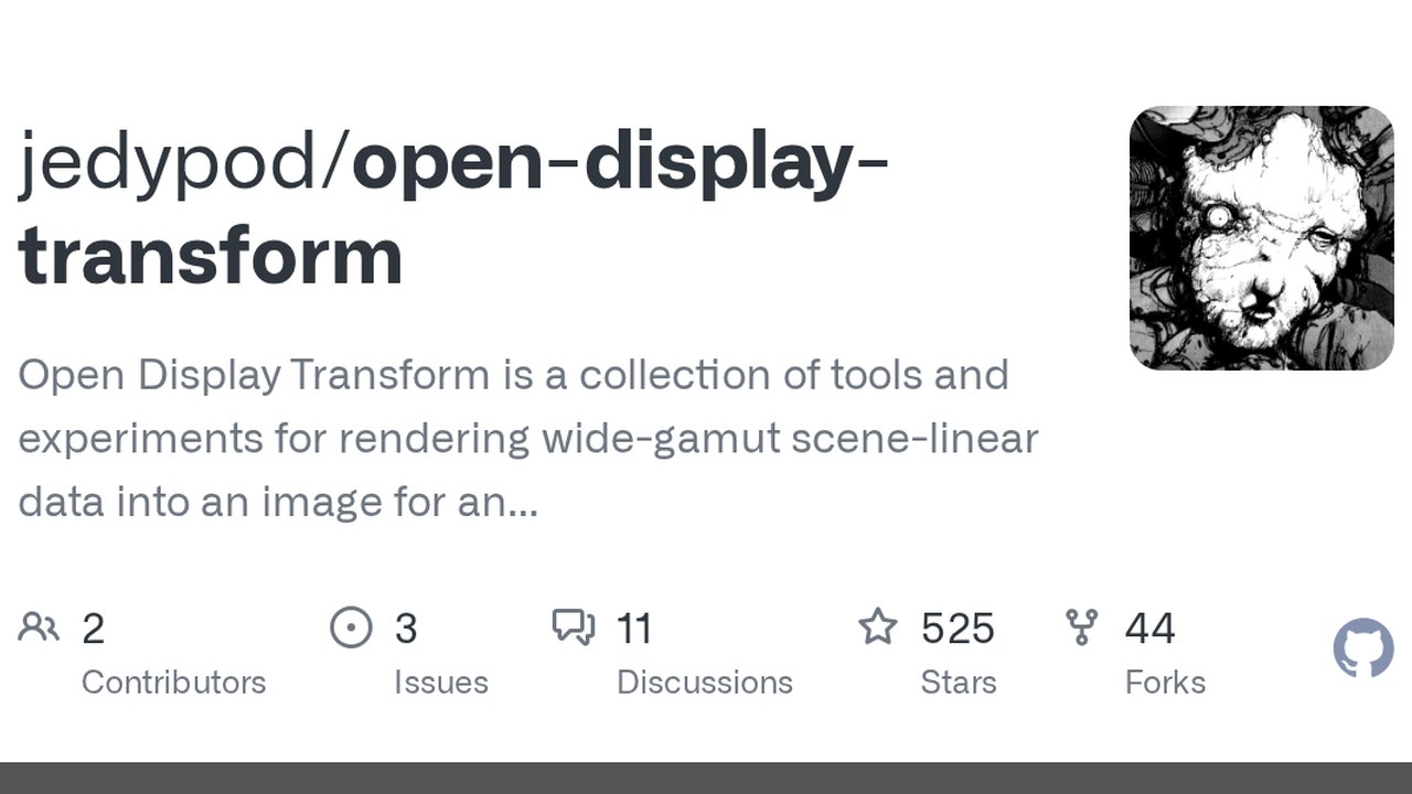 Free DaVinci Resolve DCTL: Open Display Transform (OpenDRT) and Look Tools (Jed Smith)