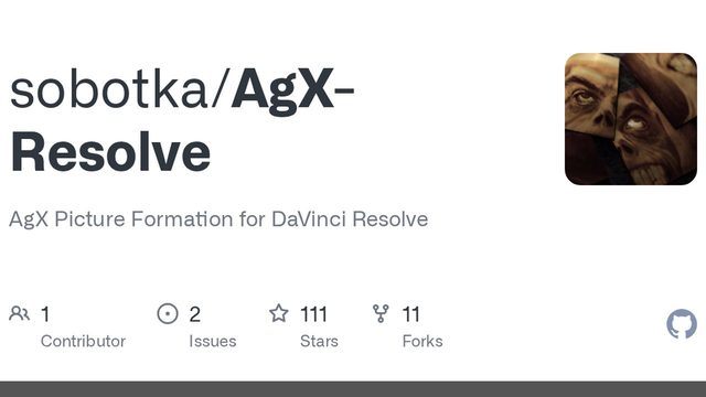 Free DaVinci Resolve DCTL: AgX Picture Formation (Troy Sobotka)