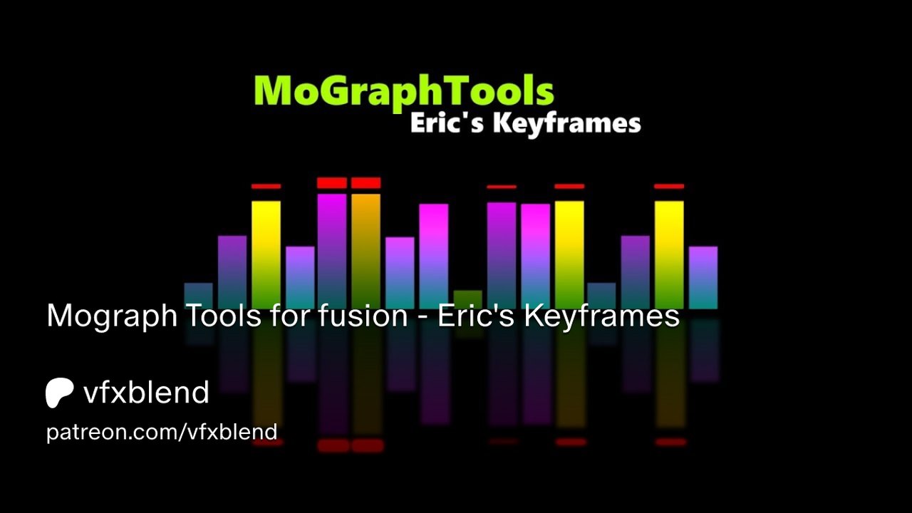 Free DaVinci Resolve Fusion Macro: Eric's Keyframes Motion Graphics Timing Tool (vfxblend)