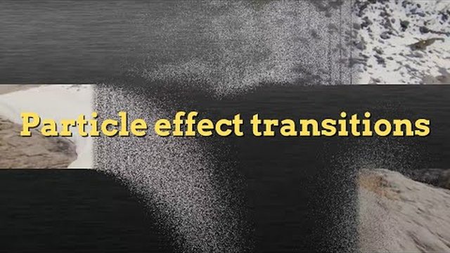 Free DaVinci Resolve 18 Fusion Template: ASH Particle Dust Transition (Samuel Martel)