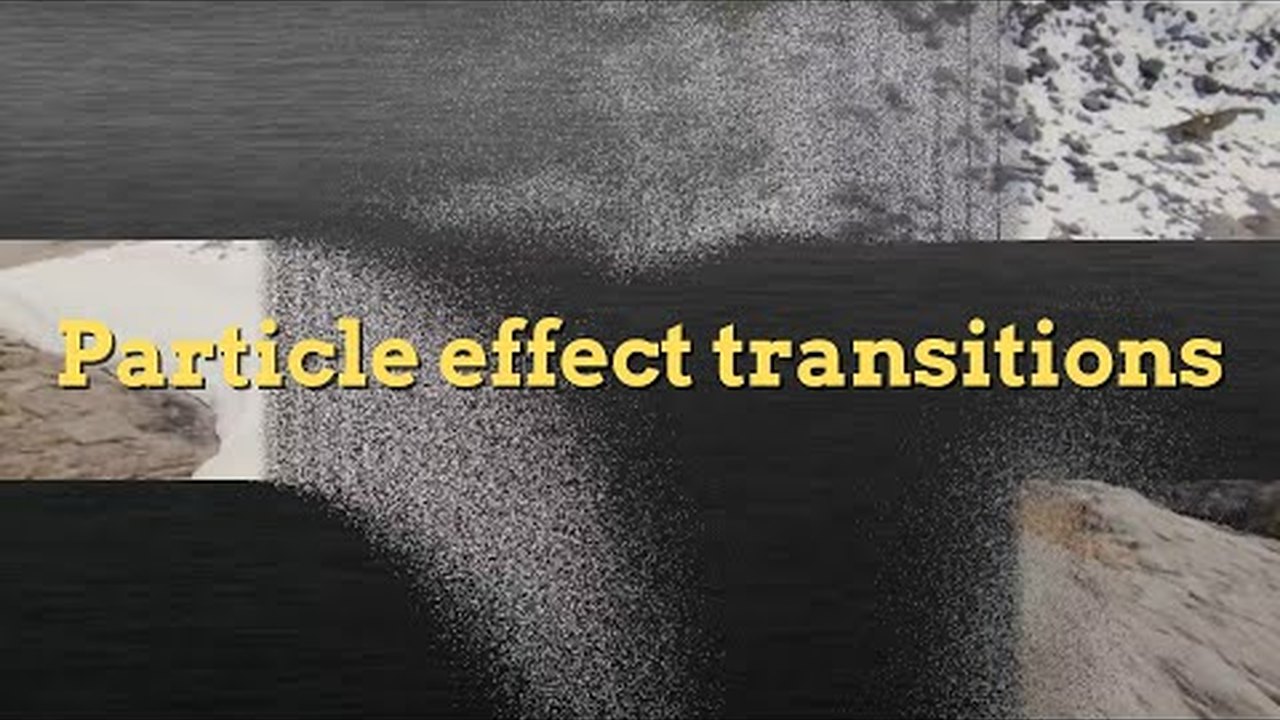 Free DaVinci Resolve 18 Fusion Template: ASH Particle Dust Transition (Samuel Martel)