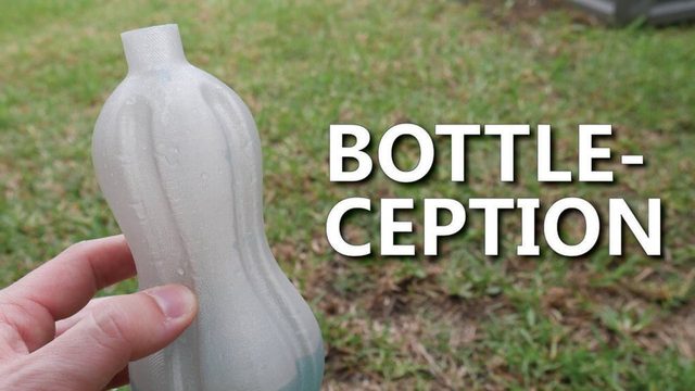Free Fusion 360 File: 3D-Printable Vase-Mode Bottle (Maker's Muse)