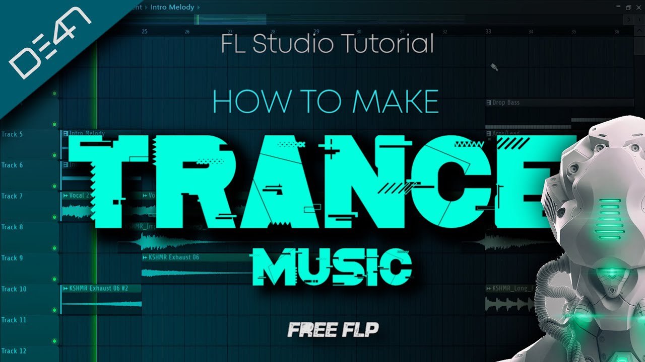 Free FLP: Uplifting Trance Track in FL Studio, F Minor (D34N)