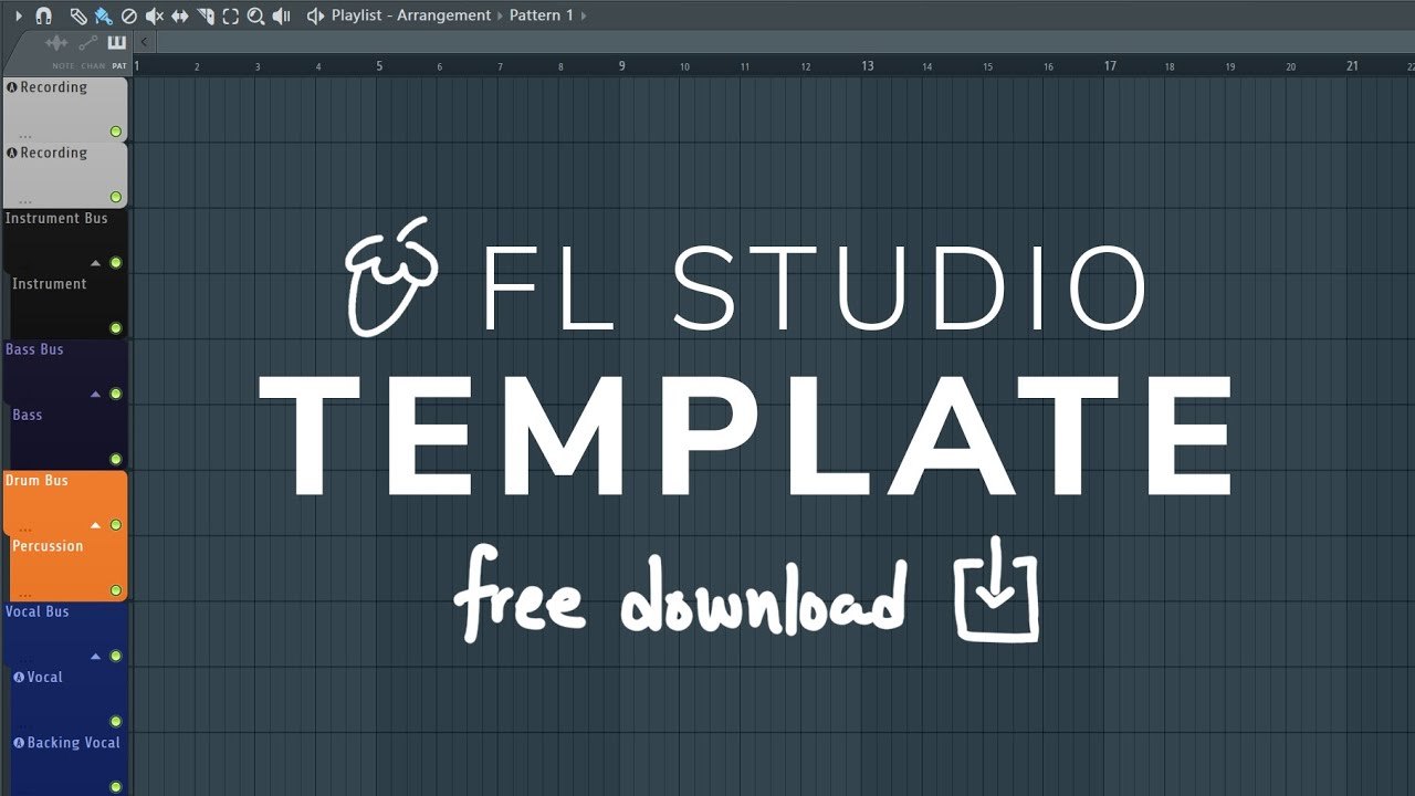 Free FL Studio 20.7 Starting Template FLP (In The Mix, Michael Wynne)