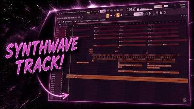 Free FL Studio 20 FLP: Synthwave Project Sample (casiperdido)