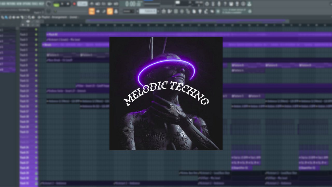 Free FL Studio Project: Melodic Techno FLP (Nøvyre)