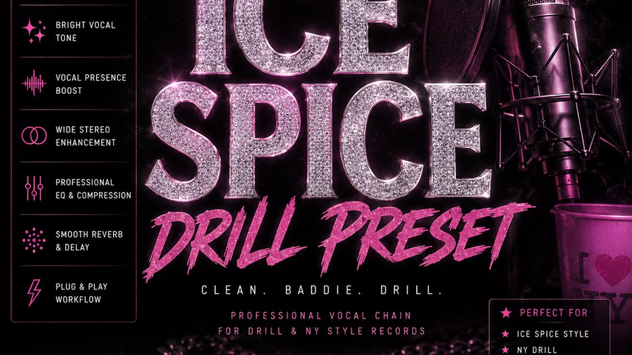 Free FL Studio Vocal Preset: Ice Spice Style Drill Vocals (Sadboyfari)