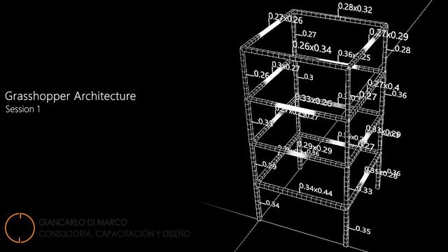 Free Grasshopper File: Architecture Course Session 01 (Di Marco)
