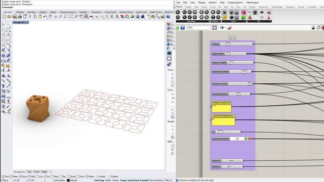 Free Grasshopper Definition: Parametric Table Lamp Body (Bálint Tóth)