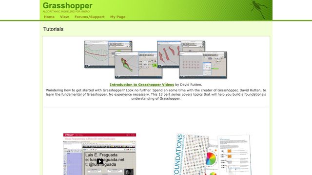 Free Grasshopper Files: Generative Algorithms v2.0 (Zubin Khabazi)