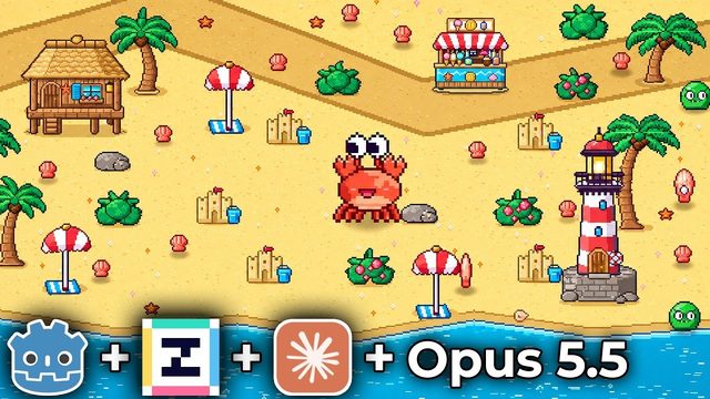 Free Godot Project: Clicker Game Built with Claude Opus 5.5 (Letta)