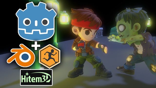 Free Godot 4.6 Project: Haunted City Survivor 3D Wave Survival Demo