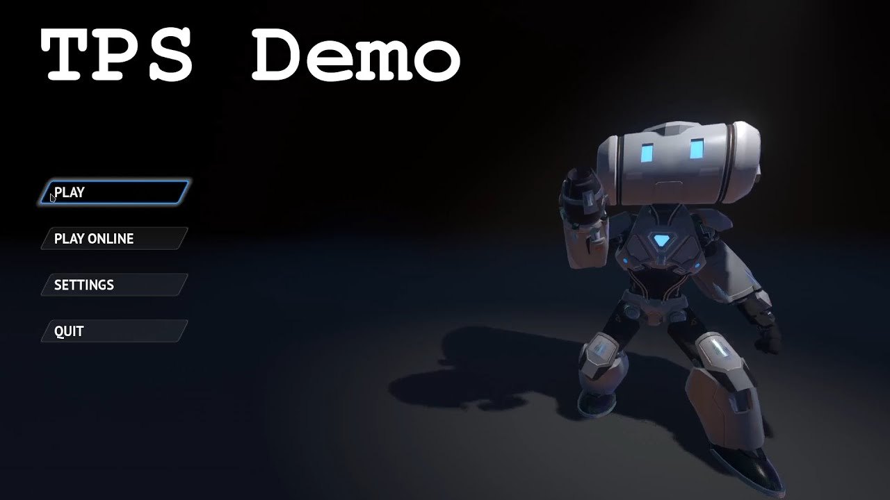Free Godot Project: Official Third-Person Shooter Demo (TPS Template)
