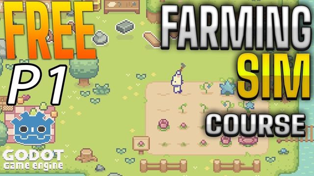 Free Godot 3.5 Project: 2D Farming Sim Series Files (Coding Quests)