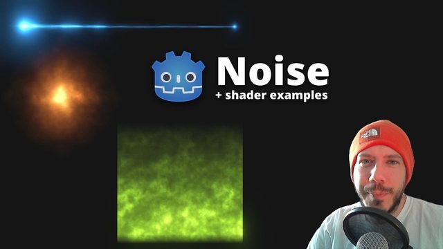 Free Godot Project: Noise Texture Shader Examples (Picster)