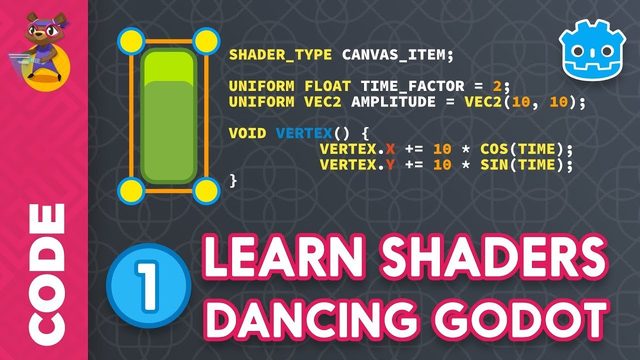 Free Godot 3 Project: Intro to Shaders 2D Water Demo (GDQuest)