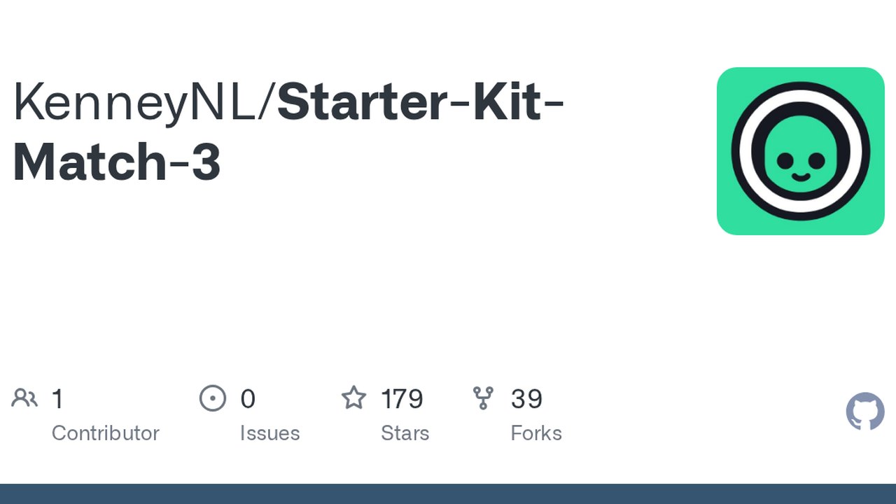 Free Godot 4.6 Project: Match-3 Puzzle Starter Kit (Kenney)