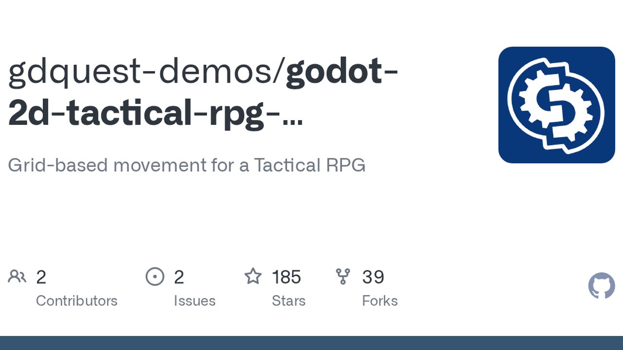 Free Godot 4.0 Project: Tactical RPG Grid-Based Movement (GDQuest)