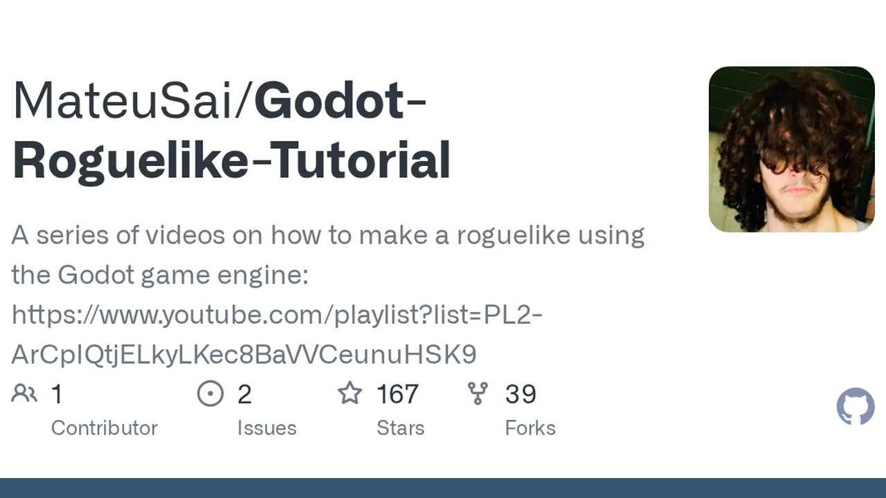 Free Godot 4.0 Project: 2D Roguelike Tutorial Series Game (MateuSai)