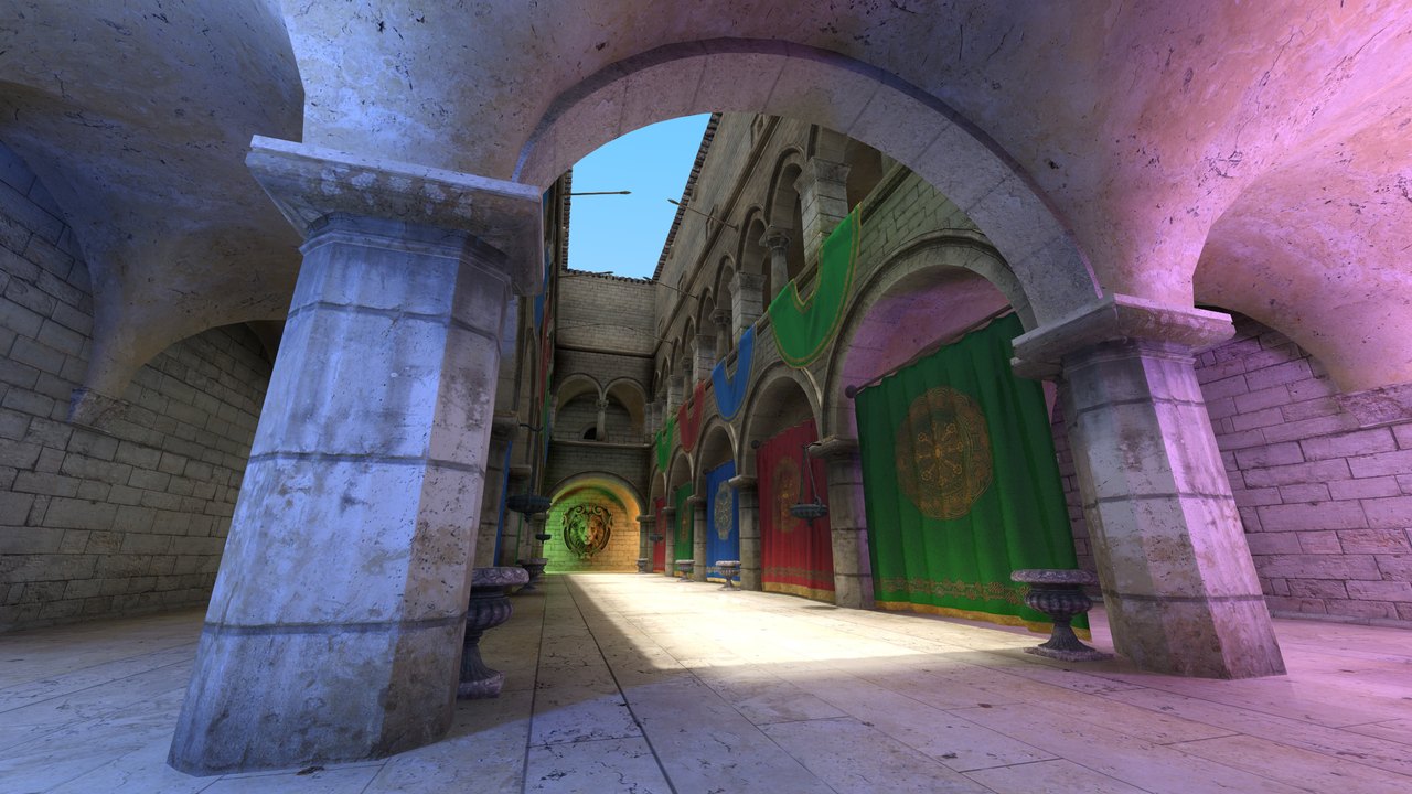 Free Godot 4.6 Project: Sponza 3D Lighting Demo and Benchmark (Calinou)