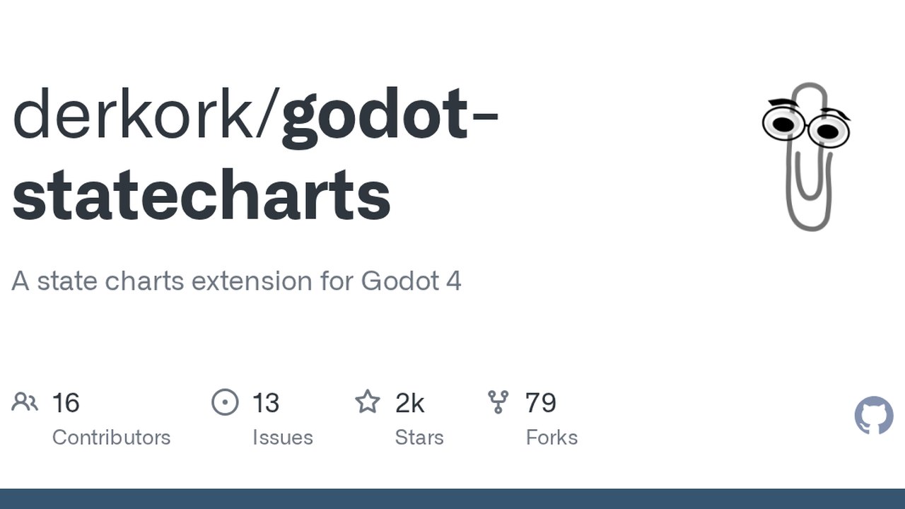 Free Godot 4 Addon: State Charts for Game Logic (Jan Thomä)