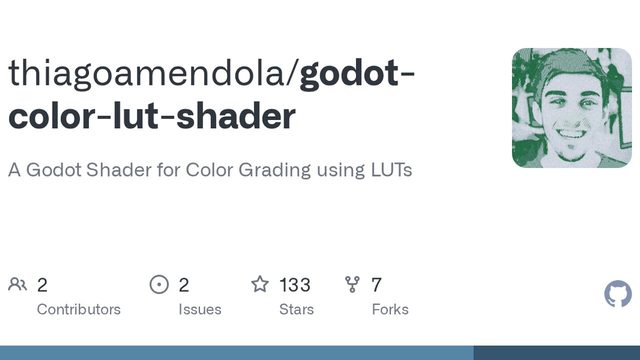 Free Godot 3 Shader: Real-Time Color Grading LUT Shader (Thiago Amendola)