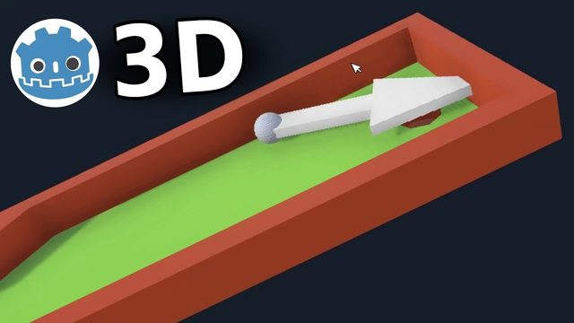 Free Godot 3 Project: 3D Minigolf Example Game (Packt Book)