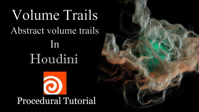 Free Houdini HIP: Abstract Volume Trails Effect (CG Artist Academy)