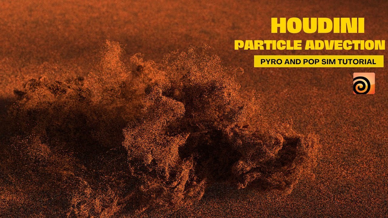 Free Houdini HIP: Sparse Pyro to POP Particle Advection (Tutorialavi)