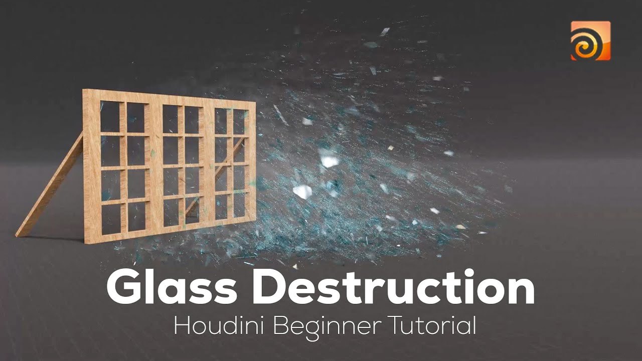 Free Houdini HIP: RBD Glass Destruction Tutorial Scene (Fx Guru)