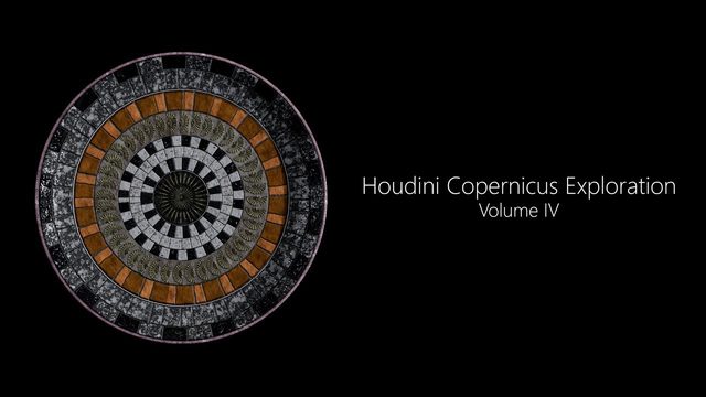 Free Houdini 20.5 HIP: Copernicus Mosaic Textures (DanCortesVfx)