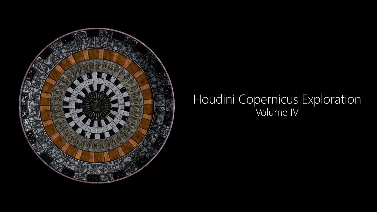 Free Houdini 20.5 HIP: Copernicus Mosaic Textures (DanCortesVfx)