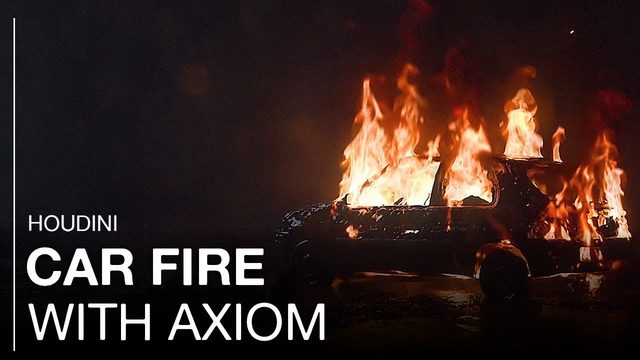 Free Houdini HIP: Axiom Car Fire Breakdown with Embers (DAMIDIGITAL)
