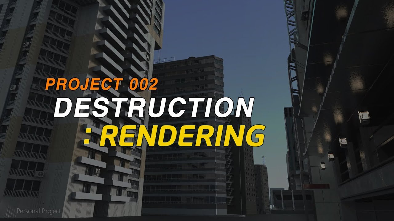 Free Houdini 19.5 HIP: RBD Building Destruction (Man Who Makes Movie)
