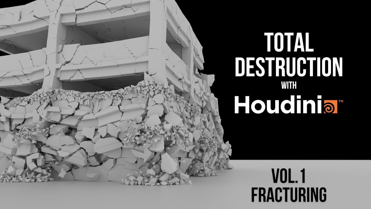 Free Houdini 18 Files: RBD Destruction and Fracturing (CGCircuit)