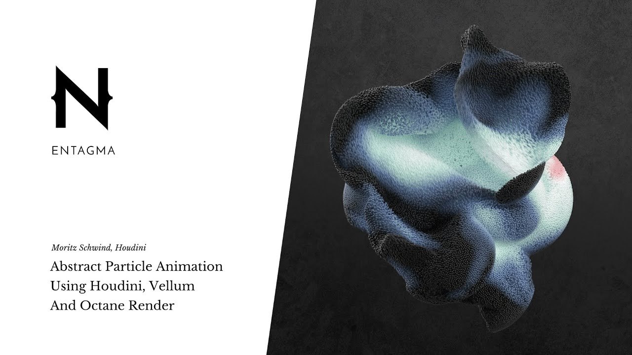 Free Houdini HIP: Vellum Grain Particle Animation, Octane (Entagma)