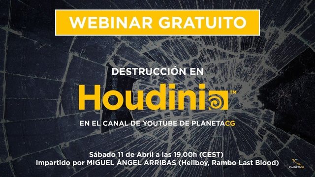 Free Houdini HIP: RBD Destruction Webinar Scene (PlanetaCG)