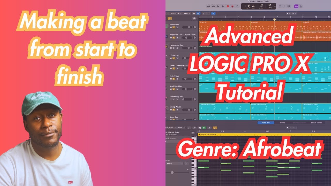 Free Logic Pro X Afrobeat Project File (Aleko Music)