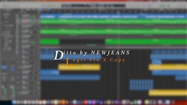 Free Logic Pro X Project: NewJeans 'Ditto' Copy (Jason Hwang)