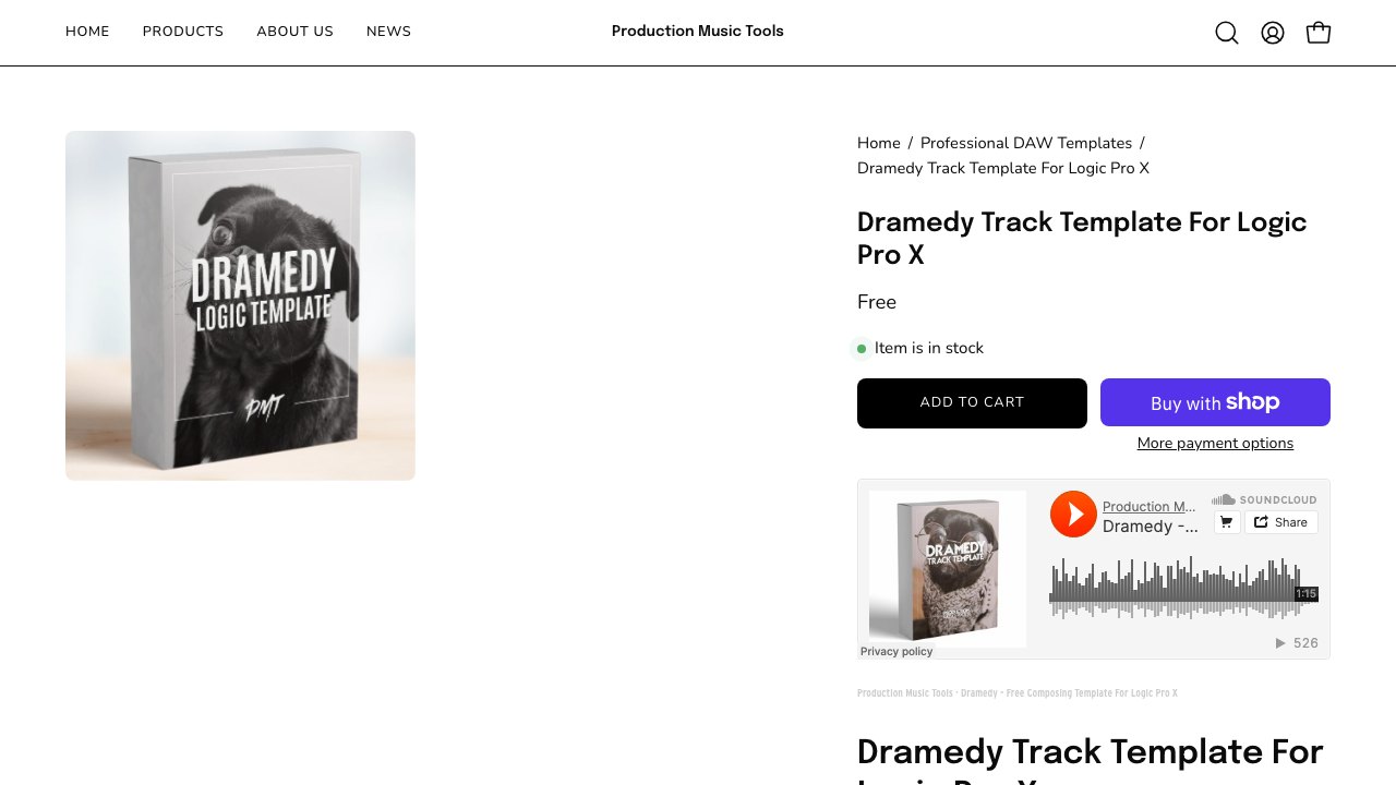 Free Logic Pro X Dramedy Track Template (Production Music Tools)