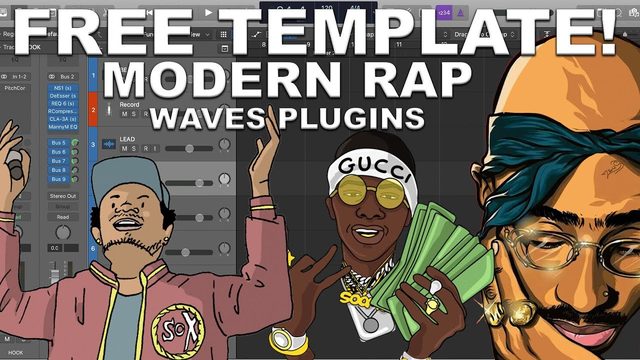 Free Logic Pro X Rap Vocal Template, Waves Chain (M.O Riders Music)