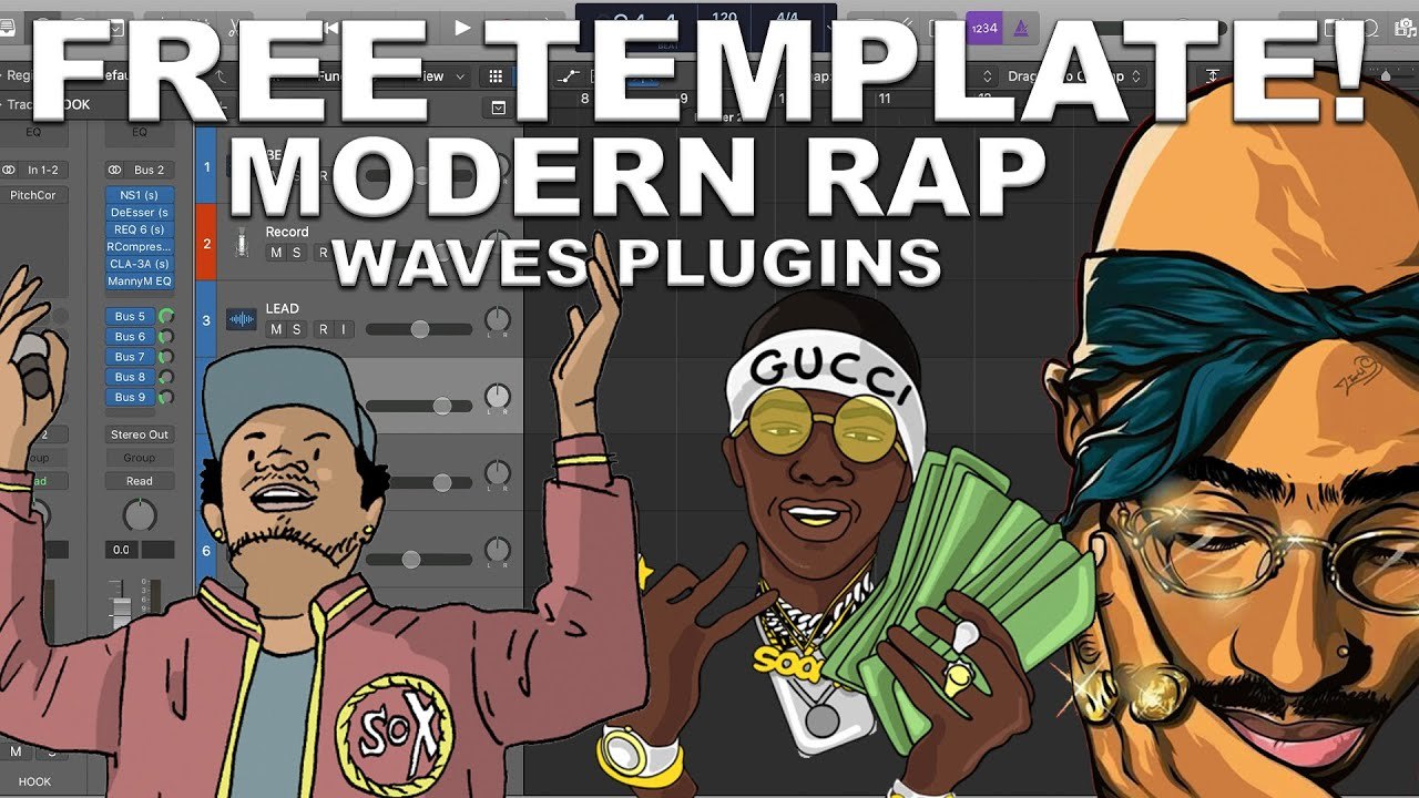 Free Logic Pro X Rap Vocal Template, Waves Chain (M.O Riders Music)