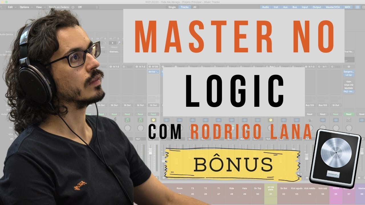 Free Logic Pro X Mastering Project with Native Plugins (Rodrigo Lana)