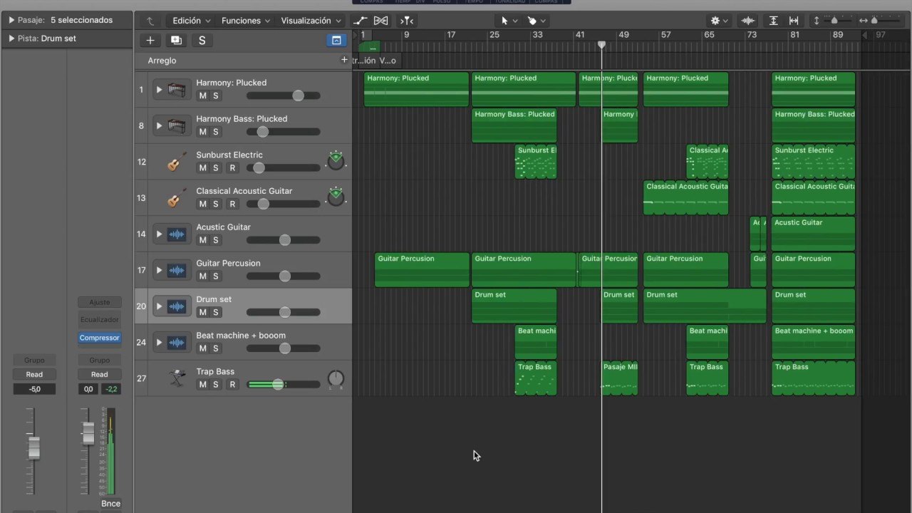 Free Logic Pro X Remake: Ed Sheeran 'Shape of You' (Marc Music)