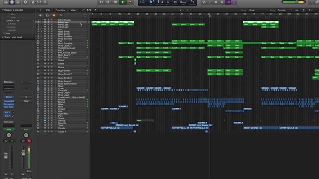 Free Logic Pro X EDM Template with Vocals (Adam Adam)